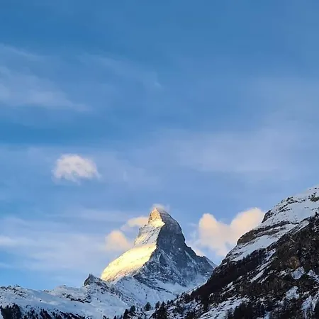 公寓 Rooftop - The Real Matterhorn View 采尔马特